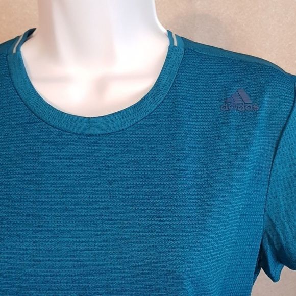 Adidas DeltaPeak blue shirt - Picture 2 of 4